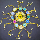 Agate Mix Color Bracelet, Indian handmade Bracelet, Ethnic Bracelet, Bridesmaids Gifts, Return Gifts, Mehendi Gifts, Wholesale Bracelet